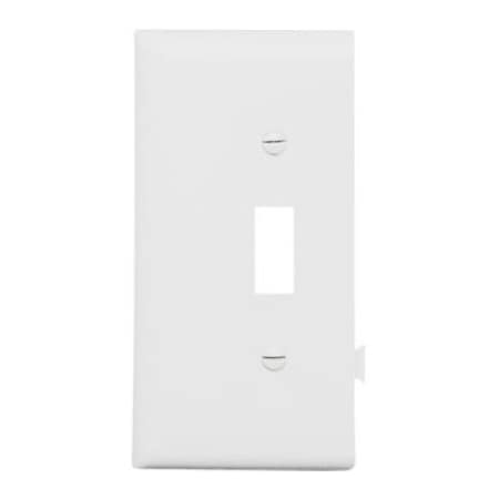 Pass & Seymour WHT TOG End Sect Plate PJSE1WCC10